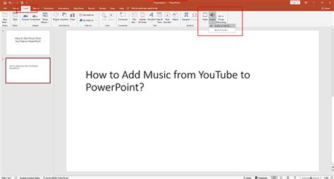 How to Add Music to a PowerPoint from YouTube, and the Creative Potential of Multimedia Integration